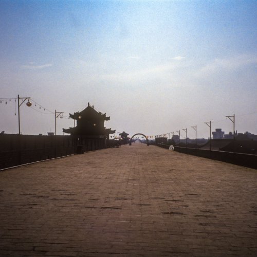 Фотография Городская стена Сианя (Xi'an City Wall)