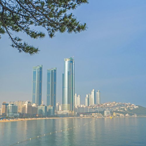 Хэундэ: главный пляж Пусана