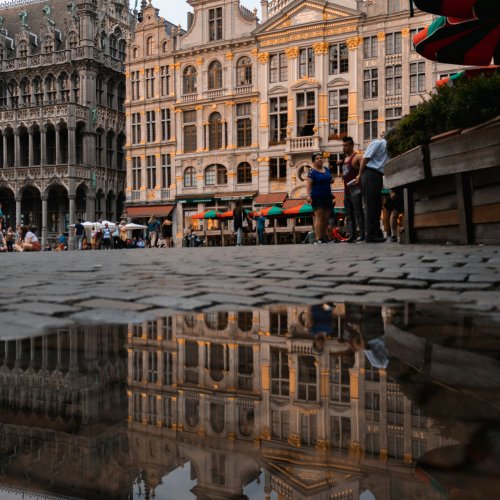 Фотография Гран‑Плас (Главная площадь Брюсселя)