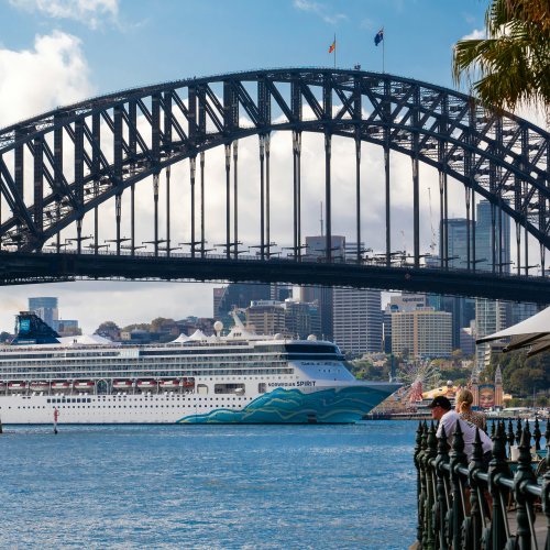 Мост Харбор Бридж в Сиднее