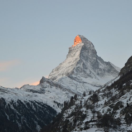 Маттерхорн — гора-символ Швейцарии (Церматт)