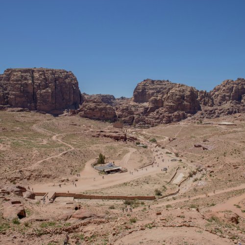 Фотография Петра: высеченный в скалах город набатеев